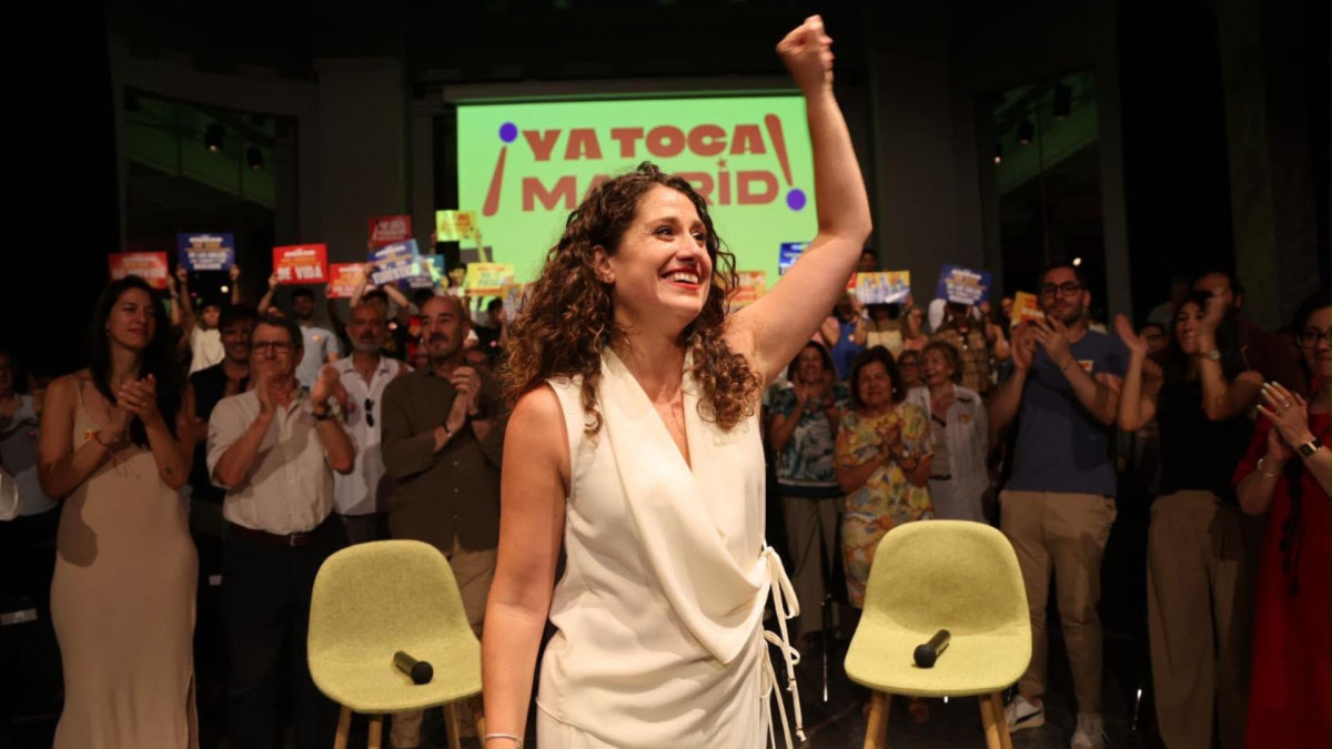 El equipo de Enma López organizó un mitin en el Círculo de Bellas Artes el pasado jueves.