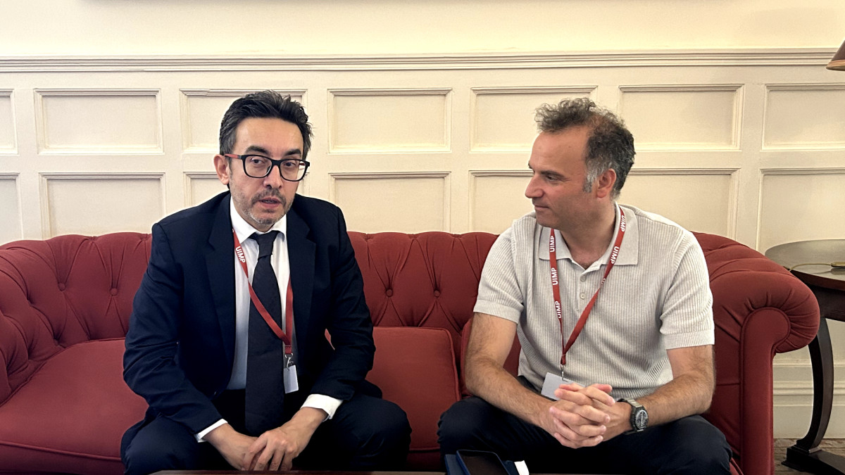 Bruno Maçães y Pol Morillas conversan con 'Agenda Pública' en Santander.