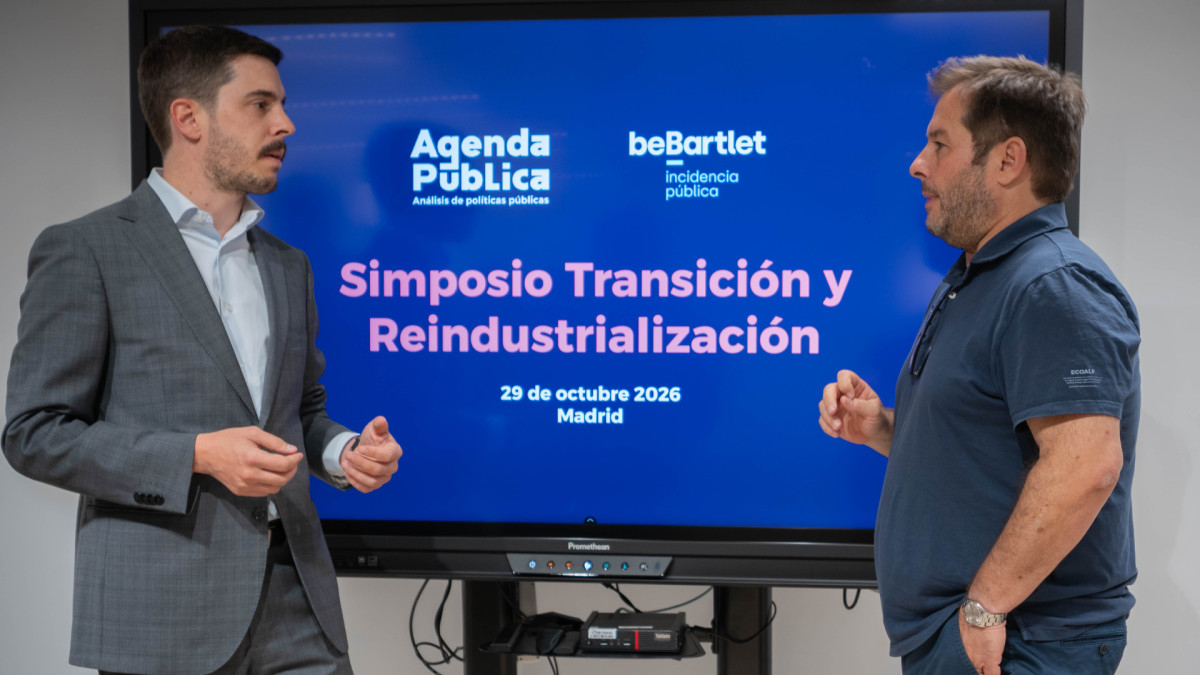 Alejandro Labanda y Marc López Plana en Madrid.