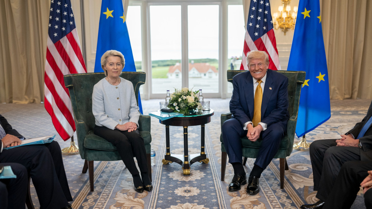 Los acuerdos de Turnberry reunieron el pasado 27 de julio a Ursula von der Leyen y Donald Trump en Escocia.