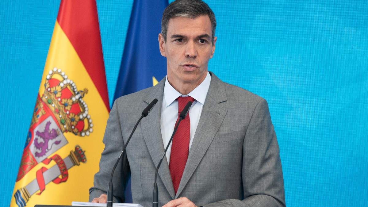 El presidente del Gobierno, Pedro Sánchez, durante una rueda de prensa el pasado mes de julio.