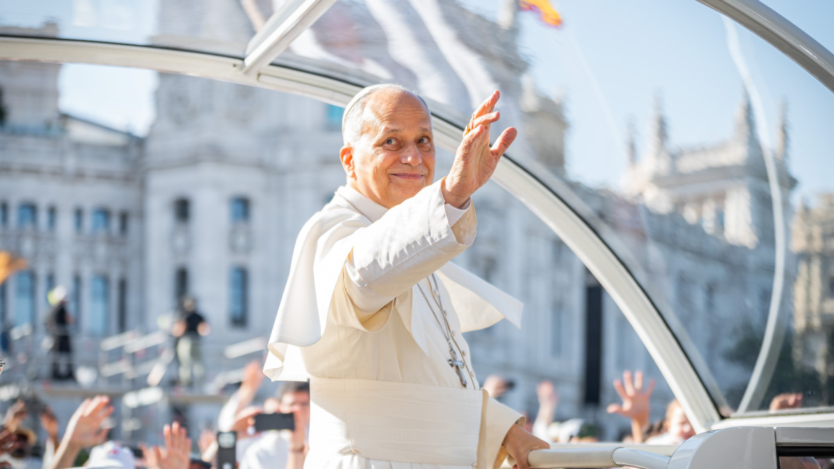 El Papa León XIV durante su visita a Madrid el pasado 7 de julio. | David Cruz Sanz / Zuma Press / Europa Press