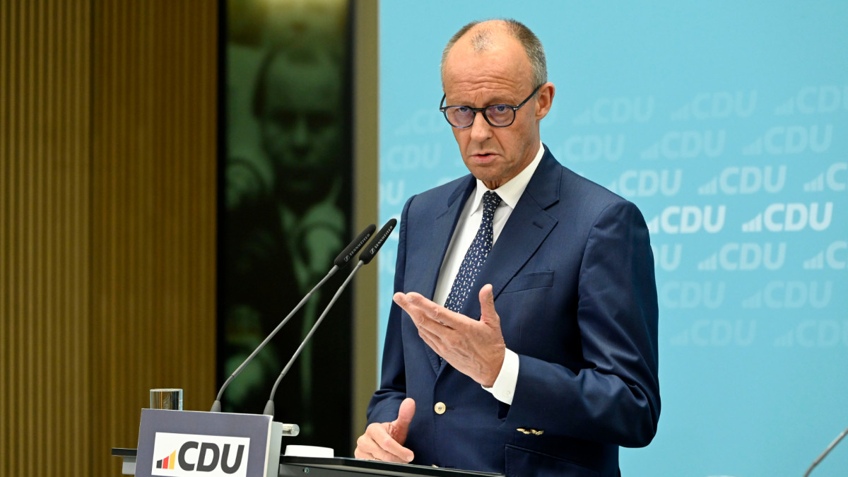 El canciller alemán, Friedrich Merz.