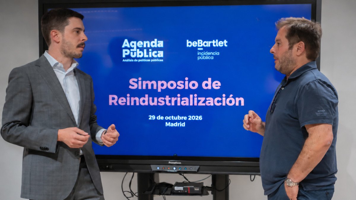 Alejandro Labanda y Marc López Plana en Madrid.