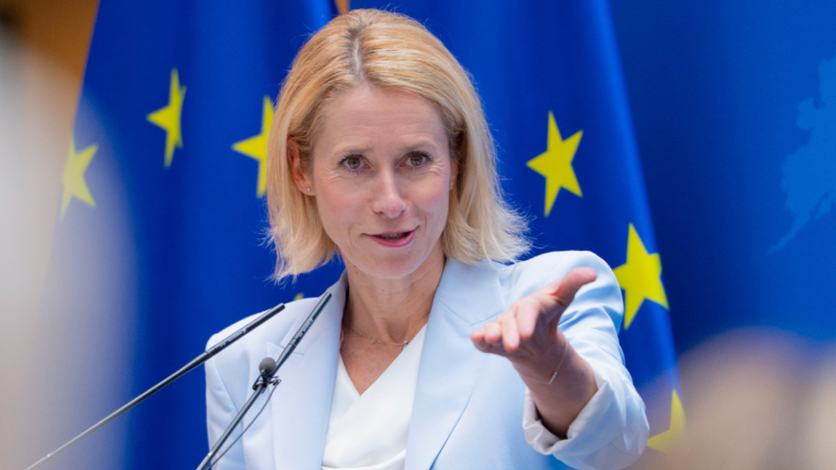 La alta representante de la Unión Europea para Asuntos Exteriores y Política de Seguridad, Kaja Kallas. | Unión Europea (Consejo Europeo)