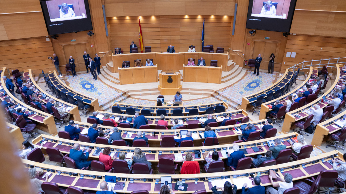 El Senado durante una sesión plenaria. | Jesús Hellín / Europa Press