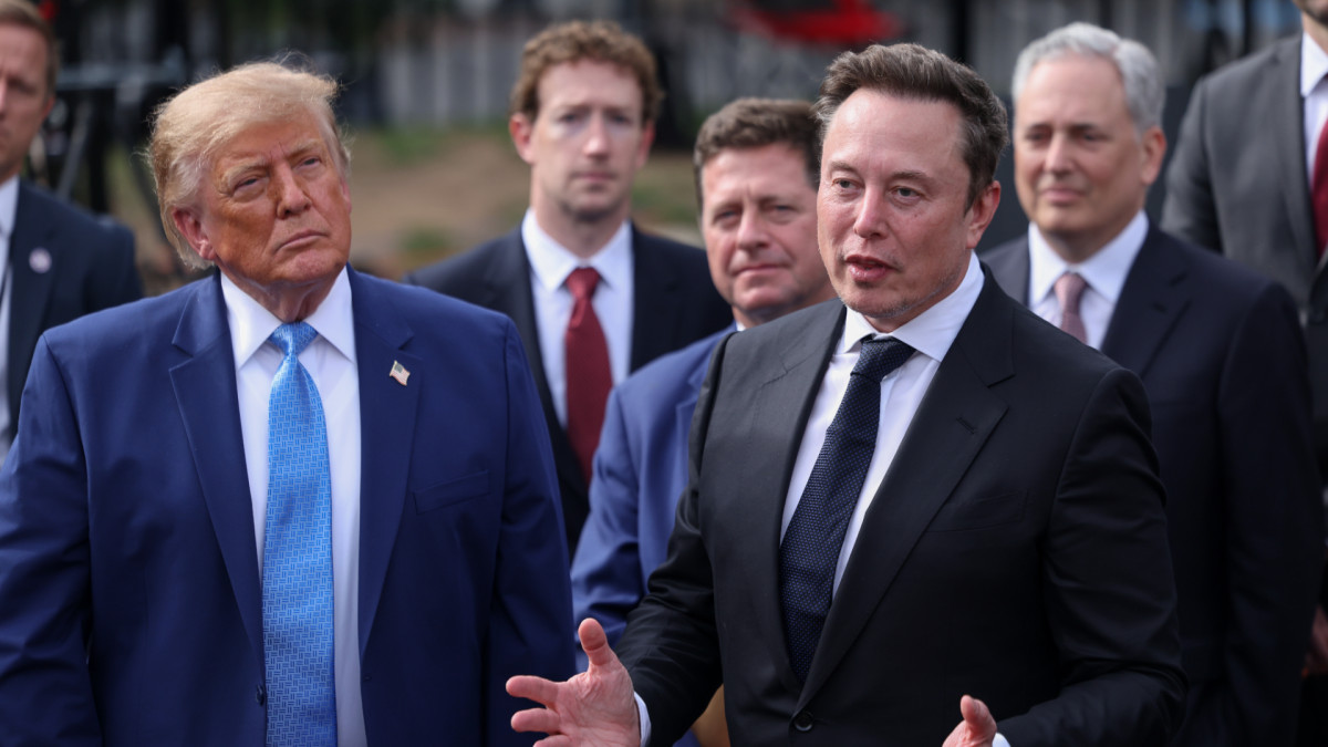 Donald Trump y Elon Musk en el encuentro de la  | Tierney L. Cross / CNP / Zuma Press / Europa Press