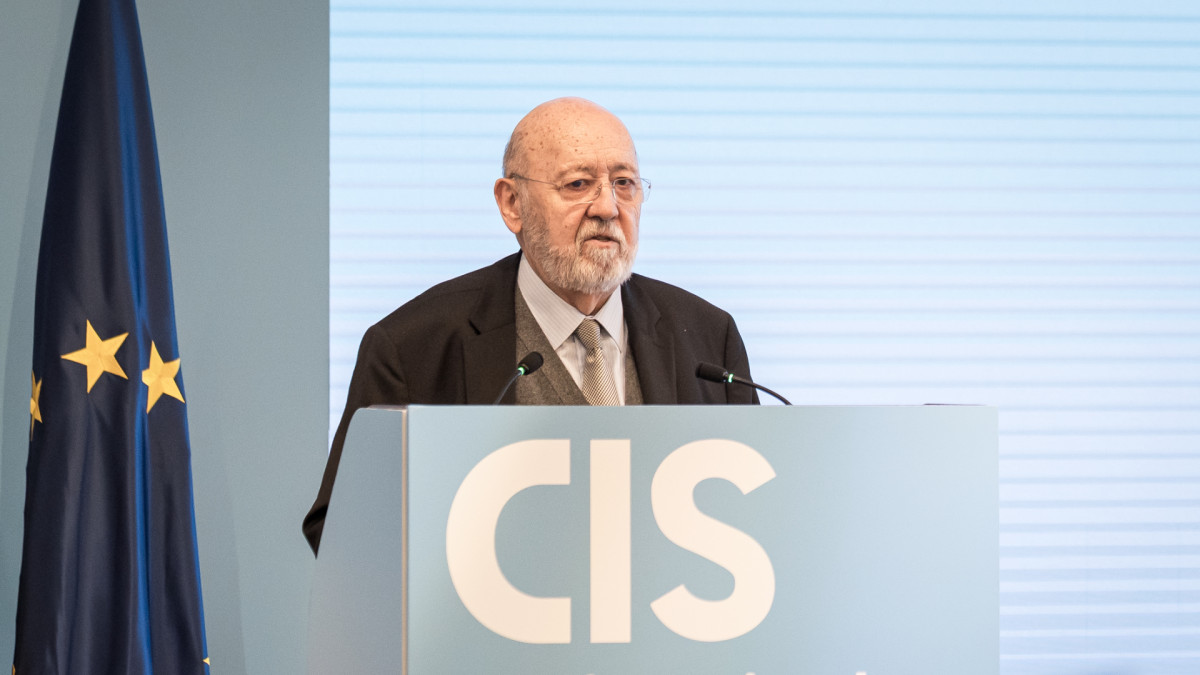 El presidente del CIS, José Félix Tezanos. | Diego Radamés / Europa Press
