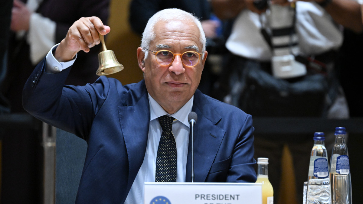 António Costa preside la reunión del Consejo Europeo del pasado 15 de octubre. | Consejo Europeo